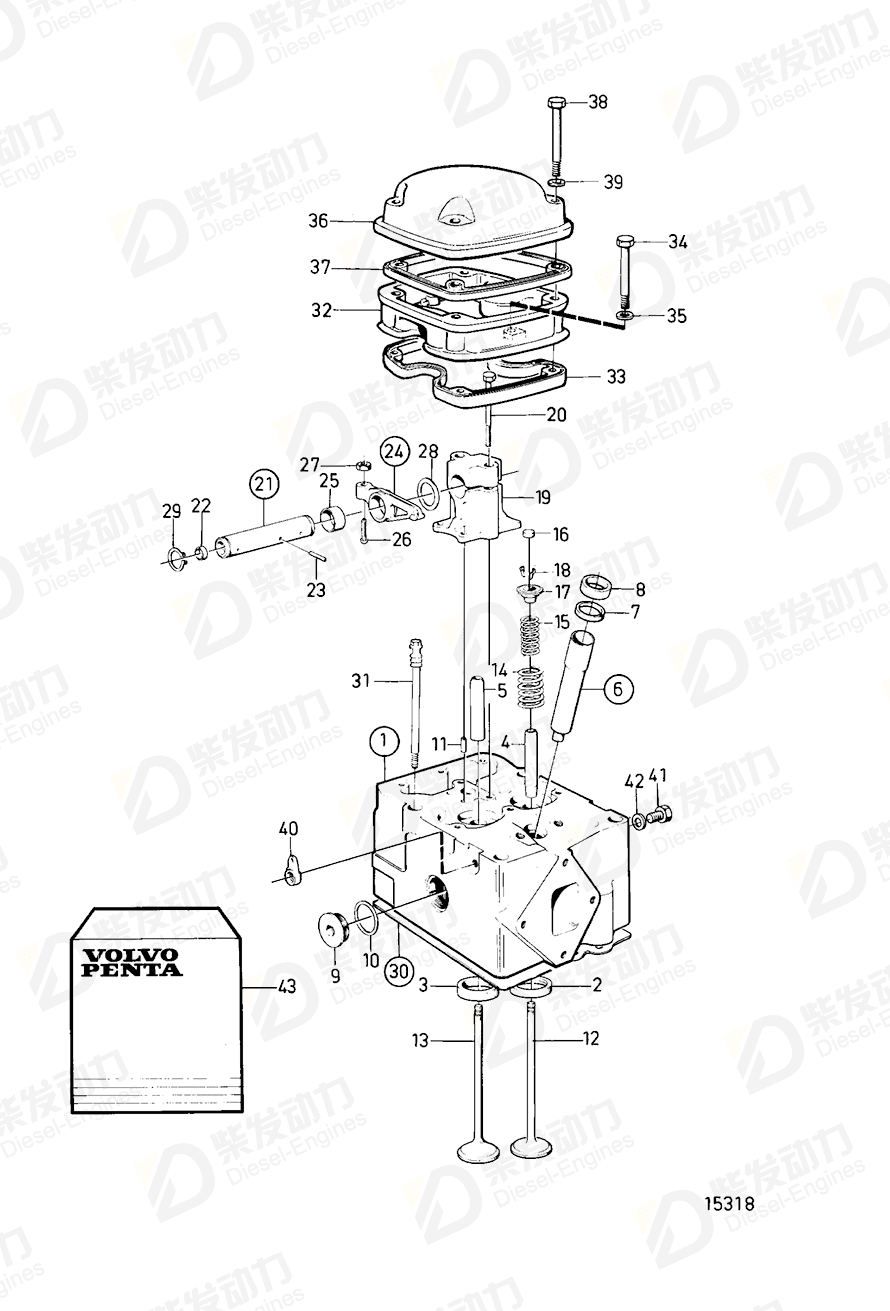 VOLVO Plug 8194469 Drawing